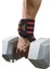 Pro Wrist Wraps - Fitness Crossfit Bileklik Siyah Kırmızı 2'li Paket 6