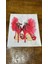 Zirkon Taş Püsküllü Pembe Saçlı Arma Dikiş Aplike 23X19 cm 3