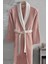 Polly Pink Puff Pamuk Kadın Bornoz 1