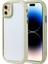 Apple iPhone 11 Kılıf Kamera Korumalı Renkli Kenar ve Çerçeve Tasarımlı Zore Vitamin Kapak-Yeşil 1