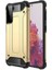Samsung Galaxy S21 Plus Kılıf Crash Silikon Kapak - Gold 1