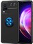 Vivo V21 Kılıf Ravel Silikon Kapak - Siyah - Mavi 1