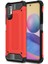 Xiaomi Redmi Note 10 5g Kılıf Crash Silikon Kapak - Kırmızı 1