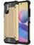 Xiaomi Poco M3 Pro Kılıf Crash Silikon Kapak - Gold 1