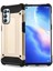 Oppo Reno 5 Pro 5g Kılıf Crash Silikon Kapak - Gold 1