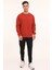 M-Horton C Neck Swt 4pr Bordo Erkek Sweatshirt 3