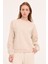 W-Gıove C Neck Swt 4pr Bej Kadın Sweatshirt 1