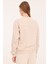 W-Gıove C Neck Swt 4pr Bej Kadın Sweatshirt 2