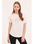 W-Nıcole T-Sh 4pr Ekru Kadın Kısa Kol T-Shirt 1