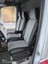 Mercedes Sprinter 2009. 2013 Arası 2+1 3 Kişilik Gri Taytüyü Siyah Deri Karışımı Gri Ip Uyumlu 1