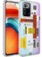 Xiaomi Redmi 10 Kılıf Airbag Kenarlı Renkli Desenli Silikon Elegans Kapak - No2 1