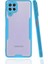 Samsung Galaxy M22 Kılıf Parfe Kapak - Mavi 1