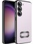 Samsung Galaxy S23 Plus Kılıf Kamera Korumalı Logo Gösteren Omega Kapak - Siyah 1