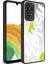 Samsung Galaxy A73 Kılıf Aynalı Desenli Kamera Korumalı Parlak Mirror Kapak - Yazı 1