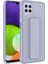 Samsung Galaxy M32 Kılıf Qstand Kapak - Gri 1