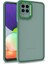 Samsung Galaxy A12 Kılıf Flora Kapak - Yeşil 1