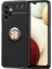 Samsung Galaxy A13 4g Kılıf Ravel Silikon Kapak - Siyah - Rose Gold 1