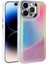 iPhone 14 Pro Kılıf Airbagli Renkli Arka Yüzey Boncuk Tasarımlı Zore Kumul Kapak-Mor 1