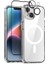 Apple iPhone 13 Kılıf Magsafeli Kılıf Ekran Koruyucu ve Kamera Koruyuculu Set 1
