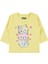 Civil Baby Kız Bebek Sweatshirt 6-18 Ay Açık Sarı 1