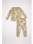 Erkek Bebek Pijama Takımı Penye Safari Desenli Uzun Kollu Üst Uzun Alt D3553A524WN 1