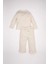 Erkek Bebek Pijama Takımı Çizgili Uzun Kollu Üst Uzun Alt D3548A524WN 5