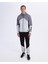 Authentic nisty Full Zip Erkek Gri-Siyah Regular Fit Fermuarlı Eşofman Üstü 1