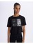 Authentic Asty Kadın Siyah Comfort Fit Tişört 1