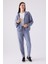 Kadın Uzun Kol Pijama Takım AR3110 Koyu Indigo 5
