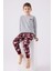 Erkek Çocuk Uzun Kol Pijama Takım AR3165 Grimelanj 3