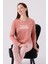 Kadın Uzun Kol Pijama Takım AR3072 Retro Pembe 3