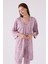 Pıerre Cardın Kadın Uzun Kol Pijama Takım PC8875 Açık Gül Kurusu 2