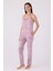 Pıerre Cardın Kadın Uzun Kol Pijama Takım PC8875 Açık Gül Kurusu 5