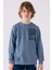 Çocuk Sweatshirt 361U7WW Mavi 1