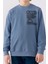 Çocuk Sweatshirt 361U7WW Mavi 4