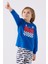 Erkek Çocuk Uzun Kol Pijama Takım RP3439 Cobalt 2