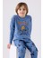 Erkek Çocuk Uzun Kol Pijama Takım RP3443 Mavi 2