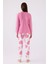 Kız Çocuk Uzun Kol Pijama Takım RP3470 Karanfil 5