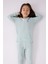 Kız Çocuk Uzun Kol Pijama Takım RP3464 Su Yeşili 3
