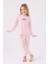 Kız Çocuk Uzun Kol Pijama Takım US1987 Açık Pembe 1
