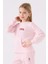 Kız Çocuk Uzun Kol Pijama Takım US1987 Açık Pembe 2