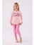 Kız Çocuk Uzun Kol Pijama Takım US1984 Açık Pembe 1