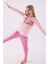 Kız Çocuk Uzun Kol Pijama Takım US1984 Açık Pembe 3