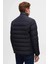 Slim Fit Lacivert Gizlenebilir Kapüşonlu Elyaf Dolgulu Rüzgar Geçirmez Mont 3EC073151002M 5