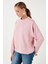 Streç Bisiklet Yaka Oversize Fit Scuba Sweat 1