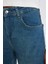 Comfort Mom Yüksek Bel Uzun Jean Yıkamalı Pantolon D4302AX24AU 5
