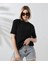 Bisiklet Yaka Slim Fit T-Shirt - Siyah 4