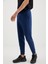 Robert Erkek Ikili Set Slim Fit Teknik Kumaşlı Su Geçirmez Cep Fermuarlı Kapüşonlu Lacivert Alt-Üst Takım 5