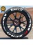Lastik Yazısı Motosiklet ve Otomobil Şerit 2.5 cm Proseries ™ 16 Adet + Tutkal 1