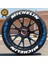 Lastik Yazısı Motosiklet ve Otomobil Şerit 2.5 cm Proseries ™ 16 Adet + Tutkal 3
